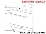 Εξωτερικό Τζάμι Φούρνου MIELE 114457201